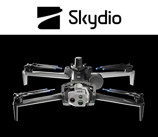 Skydio Logo and Drone