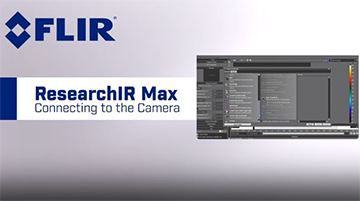 ResearchIR Max: Connecting to the Camera